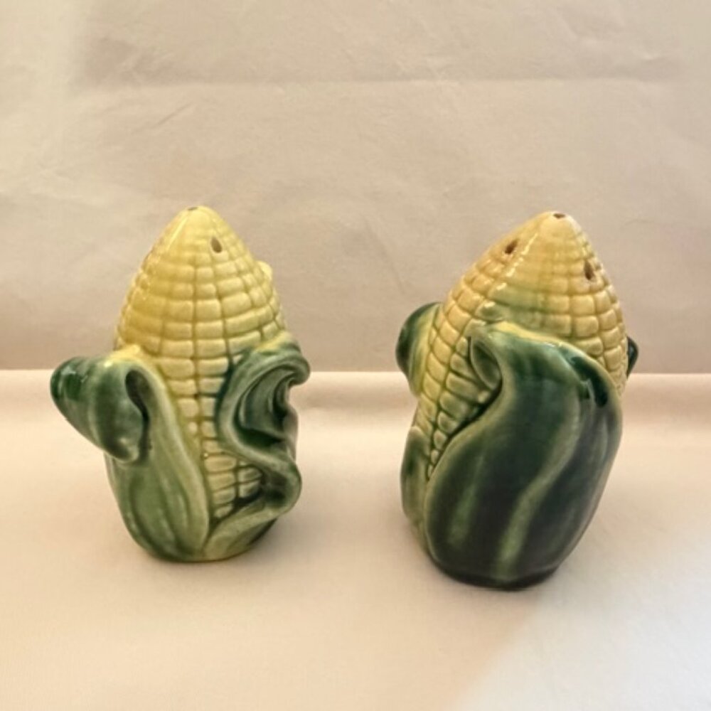 Vintage Corn Stalk Salt and Pepper Shakers - Picture 4 of 7